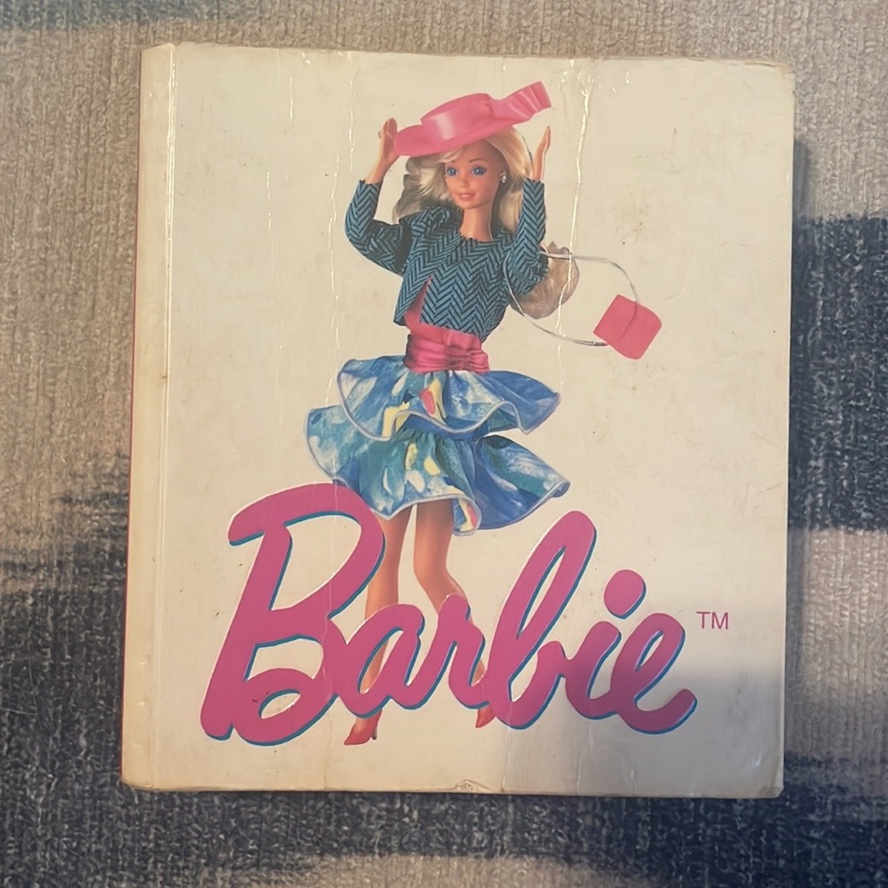 Vintage Barbie book